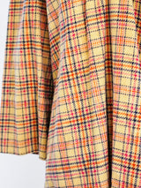 Plaid Chenille Pullover Top Top arcadeshops.com