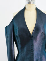 Thierry Mugler Open Shoulder Jacket Top arcadeshops.com
