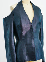 Thierry Mugler Open Shoulder Jacket Top arcadeshops.com