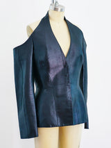 Thierry Mugler Open Shoulder Jacket Top arcadeshops.com