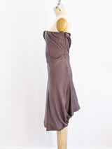 Gucci Strapless Silk Bustier Dress Dress arcadeshops.com