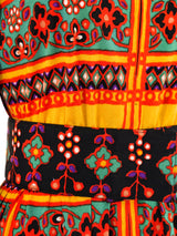 Oscar de la Renta Floral Print Shirt Dress Dress arcadeshops.com