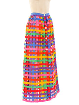 Rainbow Cage Maxi Skirt Bottom arcadeshops.com