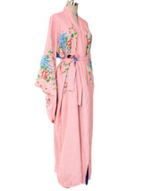 1920's Reversible Floral Kimono Robe Jacket arcadeshops.com