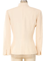 Balmain Ivory Tailored Jacket Jacket arcadeshops.com