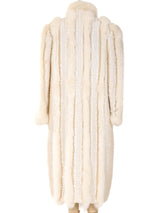 Hand Knit Fur Maxi Cardigan Outerwear arcadeshops.com