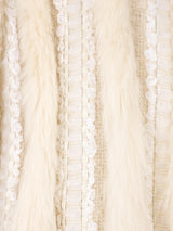 Hand Knit Fur Maxi Cardigan Outerwear arcadeshops.com