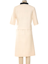 Courreges Ivory Dress Ensemble Suit arcadeshops.com