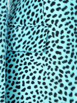 Gianni Versace Turquiose Spot Print Jacket Jacket arcadeshops.com