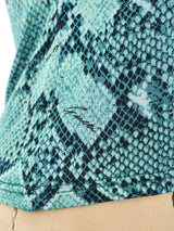 Gucci Snake Print Tee Top arcadeshops.com