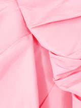 Oscar de la Renta Silk Faille Sculptural Jacket Jacket arcadeshops.com