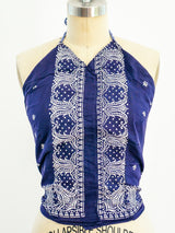 Handmade Bandana Halter Top arcadeshops.com