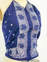 Handmade Bandana Halter Top arcadeshops.com