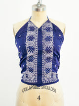 Handmade Bandana Halter Top arcadeshops.com