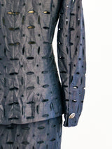 Gianni Versace Eyelet Suit Suit arcadeshops.com