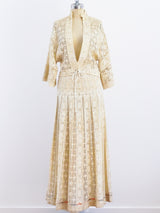 Koos van den Akker Lace Ensemble Suit arcadeshops.com