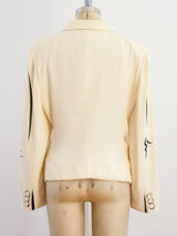 Moschino Tromp L'Oeil Jacket Jacket arcadeshops.com