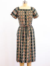 Albert Nipon Floral Cotton Dress Dress arcadeshops.com