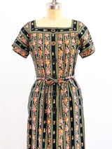 Albert Nipon Floral Cotton Dress Dress arcadeshops.com