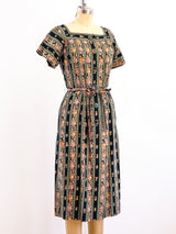 Albert Nipon Floral Cotton Dress Dress arcadeshops.com