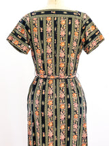 Albert Nipon Floral Cotton Dress Dress arcadeshops.com