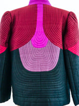 Quilted Silk Jacket Top arcadeshops.com