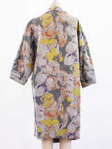 Dries van Noten Watercolor Floral Coat Jacket arcadeshops.com