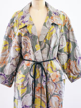 Dries van Noten Watercolor Floral Coat Jacket arcadeshops.com
