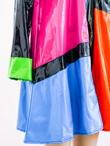 1960's Colorblock Vinyl Jacket Jacket arcadeshops.com