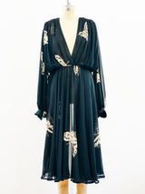Wayne Clark Butterfly Chiffon Dress Dress arcadeshops.com
