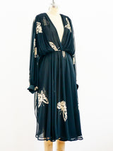 Wayne Clark Butterfly Chiffon Dress Dress arcadeshops.com