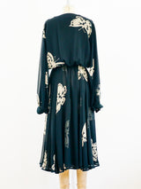 Wayne Clark Butterfly Chiffon Dress Dress arcadeshops.com