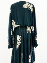 Wayne Clark Butterfly Chiffon Dress Dress arcadeshops.com