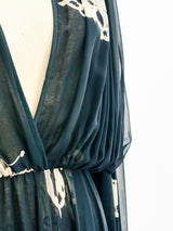 Wayne Clark Butterfly Chiffon Dress Dress arcadeshops.com