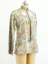 Japanese Pagoda Jacquard Jacket Jacket arcadeshops.com