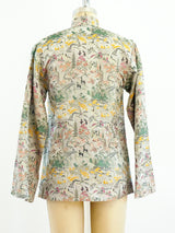 Japanese Pagoda Jacquard Jacket Jacket arcadeshops.com