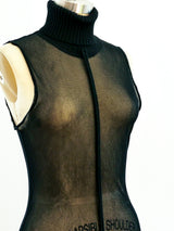 Jean Paul Gaultier Sheer Sleeveless Top Top arcadeshops.com