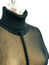 Jean Paul Gaultier Sheer Sleeveless Top Top arcadeshops.com