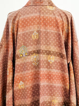 Mauve Japanese Haori Kimono Jacket arcadeshops.com
