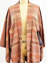Mauve Japanese Haori Kimono Jacket arcadeshops.com