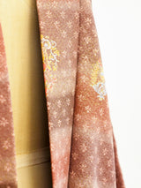 Mauve Japanese Haori Kimono Jacket arcadeshops.com