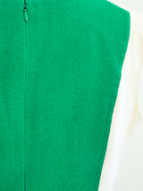 Bill Blass Colorblock Silhouette Dress Dress arcadeshops.com