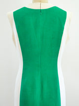 Bill Blass Colorblock Silhouette Dress Dress arcadeshops.com