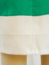 Bill Blass Colorblock Silhouette Dress Dress arcadeshops.com