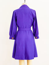 Yves Saint Laurent Silk Coat Dress Dress arcadeshops.com