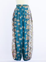 Giorgio di Sant'Angelo Printed Harem Pants Pants arcadeshops.com