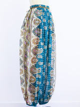 Giorgio di Sant'Angelo Printed Harem Pants Pants arcadeshops.com
