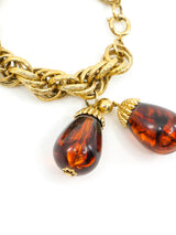 Tortoise Teardrop Charm Bracelet Accessory arcadeshops.com