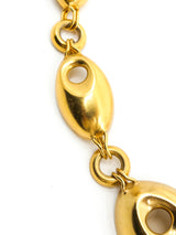 Goldtone Bubble Pendant Necklace Accessory arcadeshops.com