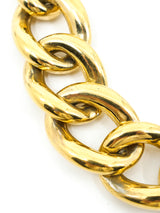 Givenchy Goldtone Chain Link Necklace Accessory arcadeshops.com